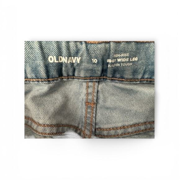 Old Navy Girls Baggy Wide-Leg Jeans Size 10 - Picture 6 of 6